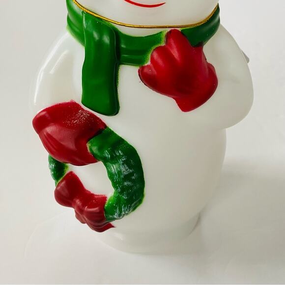 Snowman House Mini Table Top Blow Mold Battery Powered NWT - Picture 6 of 6